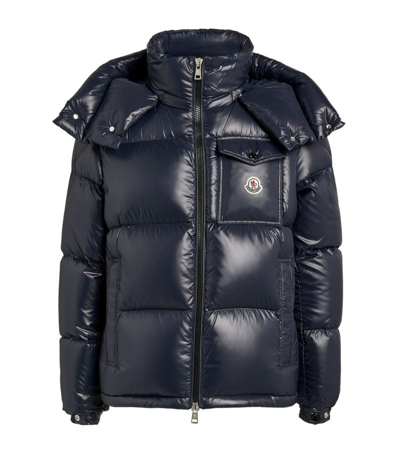 Shop Moncler Montbeliard Puffer Jacket In Navy