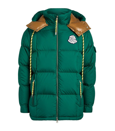 Shop Moncler Mariveles Puffer Jacket In Green