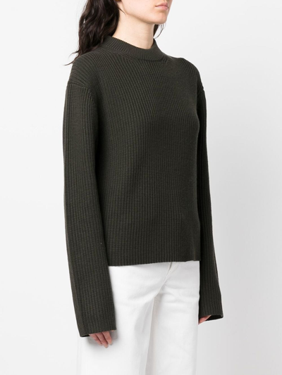 Shop Filippa K Marta Knit Jumper In Green