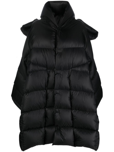 Shop Rick Owens Geth Feather-down Puffer Jacket In Black