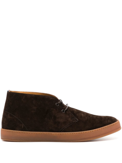 Paul Smith Lace-up Fastening Boots In Brown | ModeSens