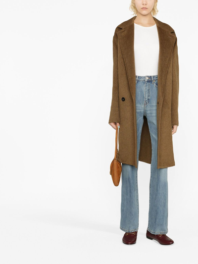 Joseph Fulham High-rise Straight Jeans In Blue
