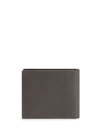 Shop Giuseppe Zanotti Albert Textured Wallet In Grey