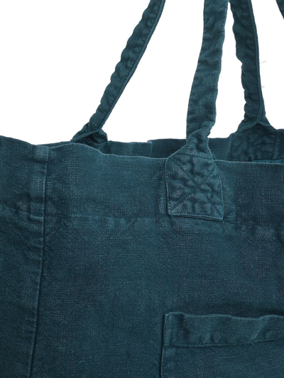 Once Milano Pocket Weekend Bag In Blue