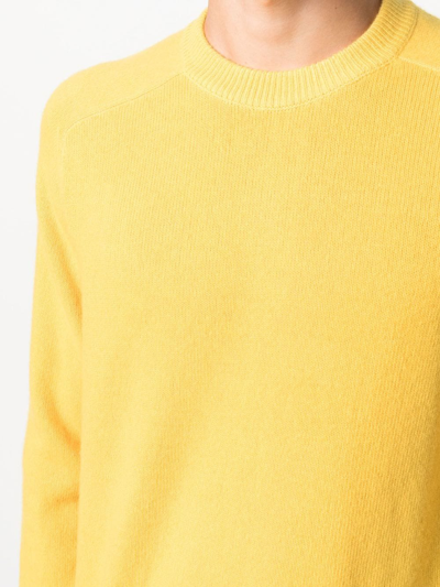 Shop Altea Fine Knit Jumper In Yellow