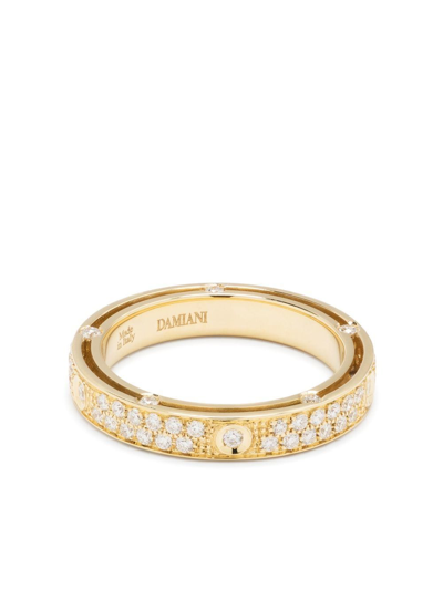 Shop Damiani 18kt Yellow Gold D.side Diamond Ring