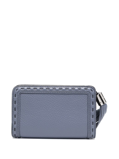 Lancel Premier Flirt Compact Wallet In Blue