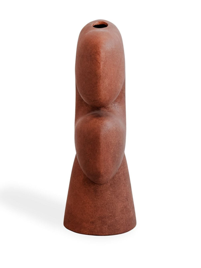 101 Copenhagen Tribal Big Vase In Brown