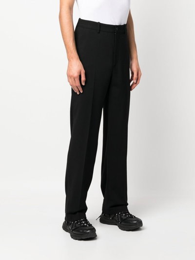 Shop Axel Arigato Grade Straight-leg Trousers In Black