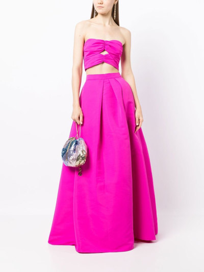 Shop Sachin & Babi Ava A-line Maxi Skirt In Pink