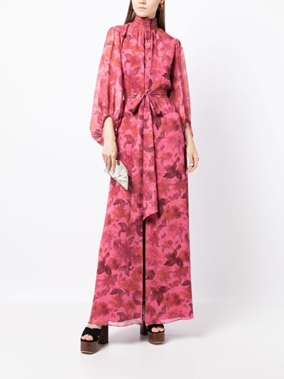 Shop Sachin & Babi Ronit Long-length Gown In Pink