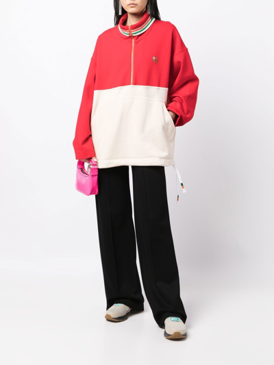 Bapy By *a Bathing Ape® Two-tone Light Jacket In Red