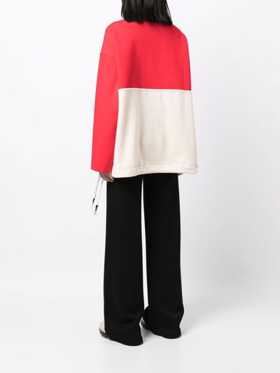 Bapy By *a Bathing Ape® Two-tone Light Jacket In Red