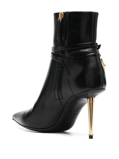Shop Tom Ford Pointed-toe Ankle Boots In Black