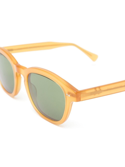 Epos Bronte4 Square-frame Sunglasses In Yellow