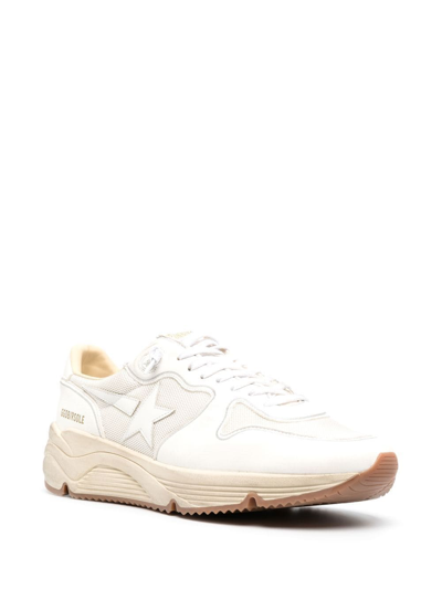 Golden Goose Running Sole Low-top Sneakers In White