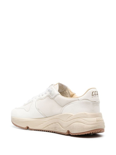 Golden Goose Running Sole Low-top Sneakers In White
