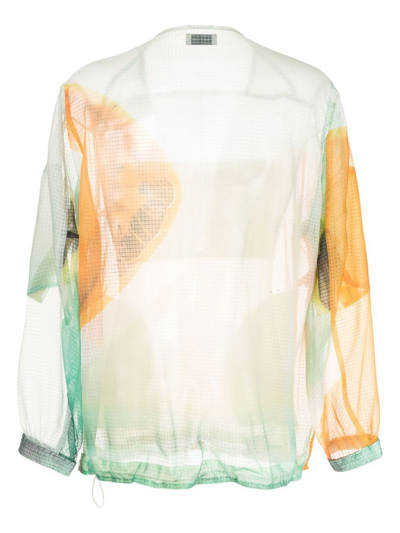 Shop Bed J.w. Ford Iwamoto Layered Jacket In Multicolour