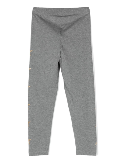 Golden Goose Patterned Leggings In Grey