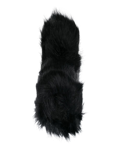 Shop Stand Studio Ryder Faux-fur Boots In Black