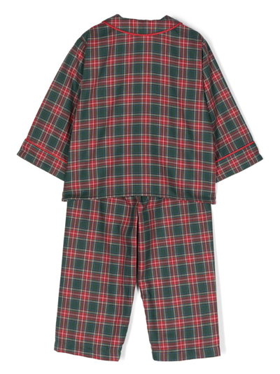 Shop Mariella Ferrari Plaid-check Pyjamas In Red