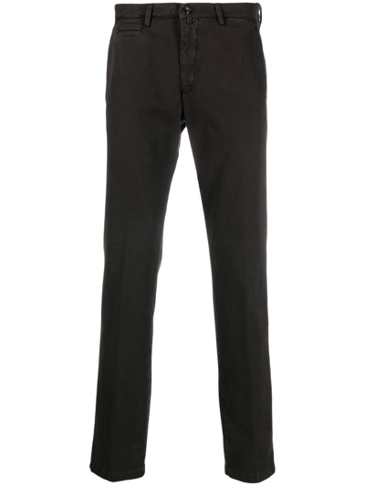 Briglia 1949 Pocket-detail Straight-leg Chinos In Brown