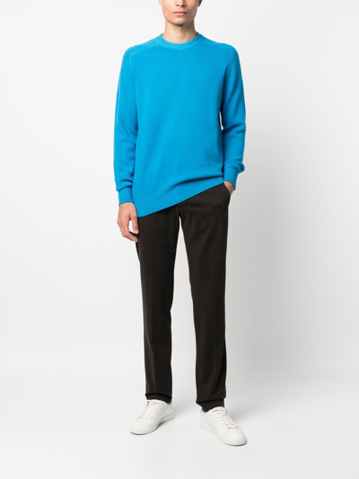 Briglia 1949 Pocket-detail Straight-leg Chinos In Brown