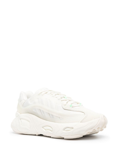 Shop Adidas Originals Oznova Chunky Lace-up Sneakers In White