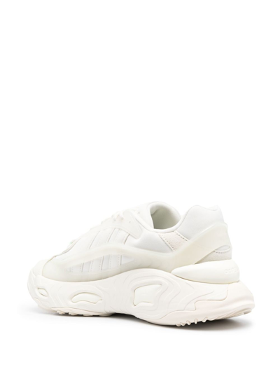 Shop Adidas Originals Oznova Chunky Lace-up Sneakers In White