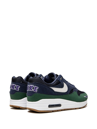 Shop Nike Air Max 1 "gorge Green" Sneakers In Blue