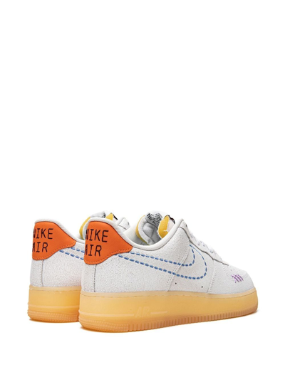 Shop Nike Air Force 1 Low " 101" Sneakers In White