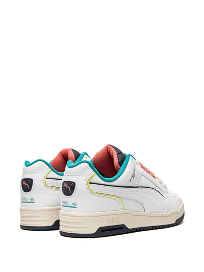Puma Men's Slipstream Leather Low-top Sneakers In White