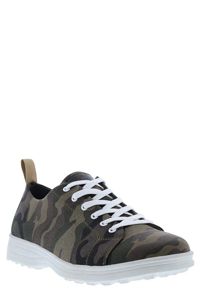 Shop French Connection Raven Sneaker In Green