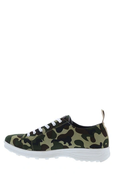 Shop French Connection Raven Sneaker In Army