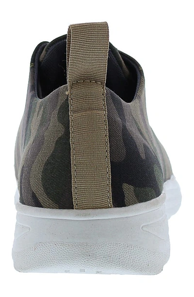 Shop French Connection Raven Sneaker In Green