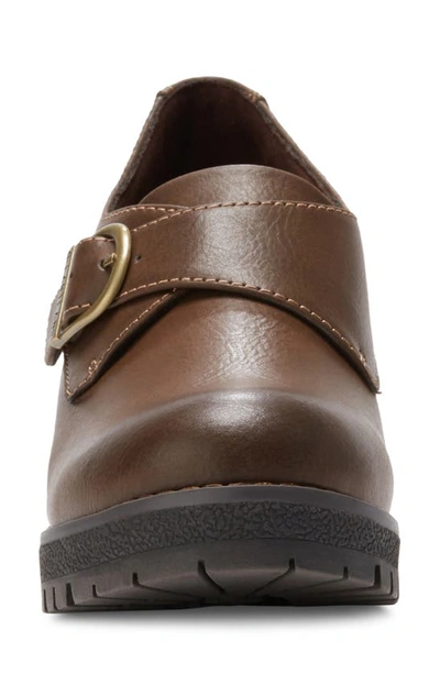 Eastland Nadia Buckle Loafer In Brown