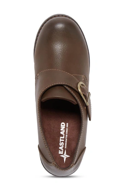 Eastland Nadia Buckle Loafer In Brown