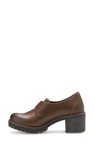 Eastland Nadia Buckle Loafer In Brown