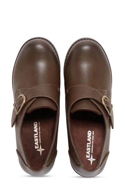 Eastland Nadia Buckle Loafer In Brown
