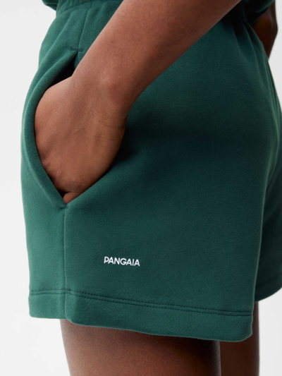 Shop Pangaia 365 Midweight Shorts — Foliage Green