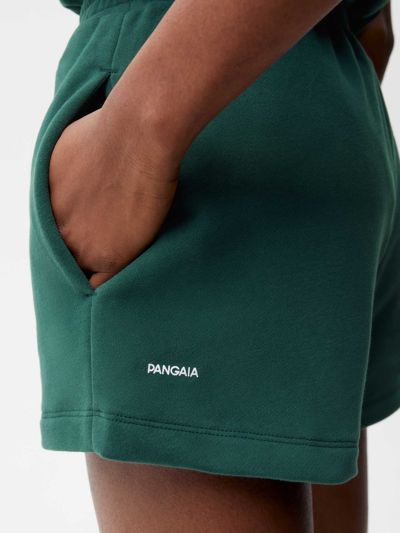 Shop Pangaia 365 Midweight Shorts In Foliage Green