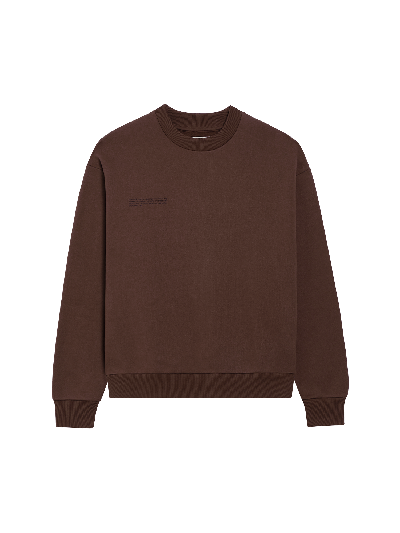 Shop Pangaia Archive 365 Heavyweight Jumper In Chestnut Brown