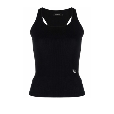 Shop Misbhv Square Neck Tank Top - Women's - Cotton/spandex/elastane In Black