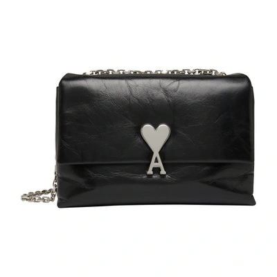 Shop Ami Alexandre Mattiussi Voulez-vous Bag In Black