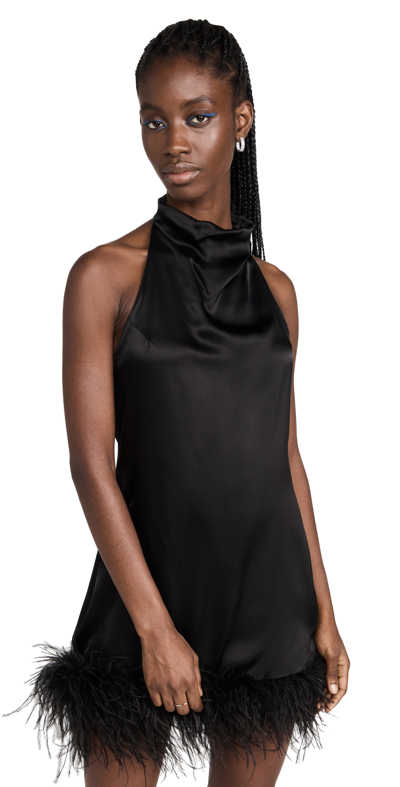 Shop Amanda Uprichard Lunaria Dress Black