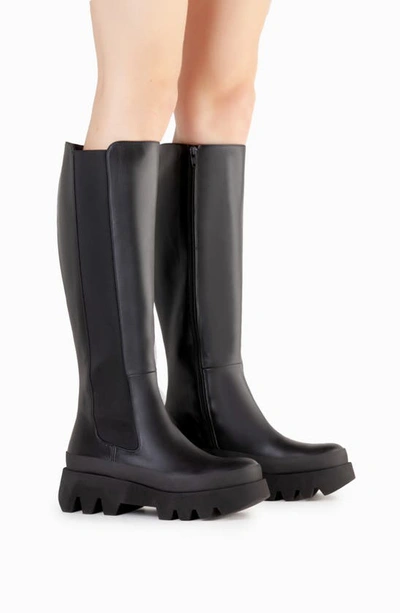 Shop Paloma Barceló Alexis Knee High Boot In Black