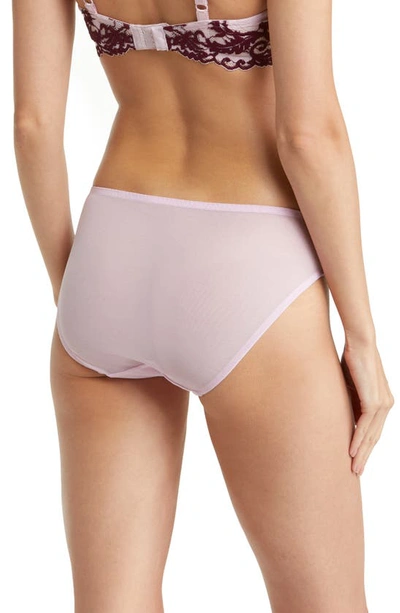 Shop Wacoal Instant Icon Bikini In Fragrant Lilac/ Pickled Beet