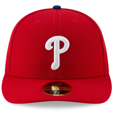 New Era Red Philadelphia Phillies 2022 World Series Side Patch Low ...