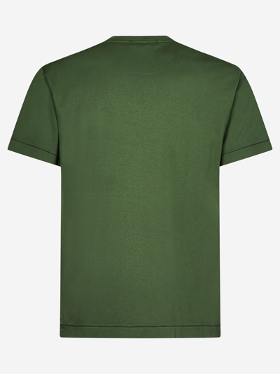 Shop Stone Island T-shirt In Green