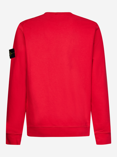 Shop Stone Island Sweatshirt <br> In Red